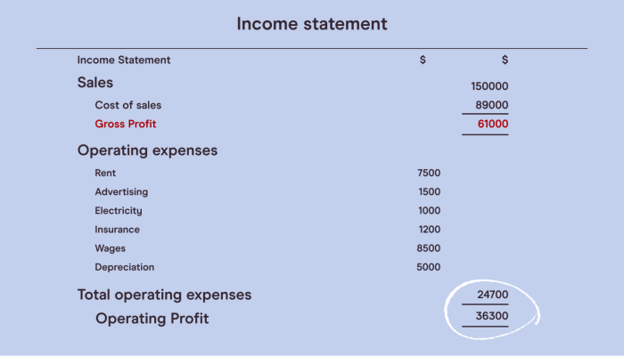 Financial statements analyze