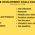 Career Development Goals