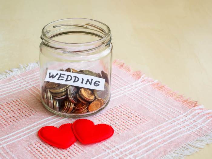 Saving for a wedding